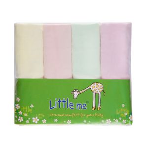 Комплект распашонок тонкий трикотаж 4 шт Little me