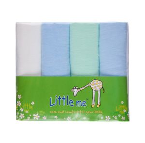 Комплект распашонки фланель 4 шт Little me