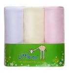 Пеленки теплый трикотаж комплект 3 шт Little me 
