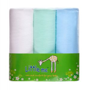 Пеленки фланель комплект 3 шт Little me