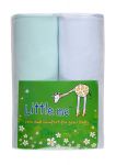 Пеленки тонкий трикотаж комплект 2 шт Little me 