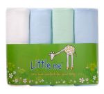 Пеленки фланель комплект 4 шт Little me 