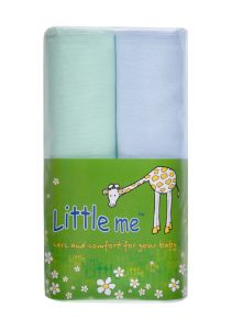 Пеленки батист комплект 2 шт Little me 