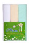 Пеленки батист комплект 3 шт Little me 