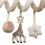 Подарочный набор для новорожденного мягкая подвеска Веселый Жирафик