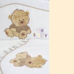 Giovanni Комплект в кроватку Teddy Ivory (Тедди Айвори) 4 предмета